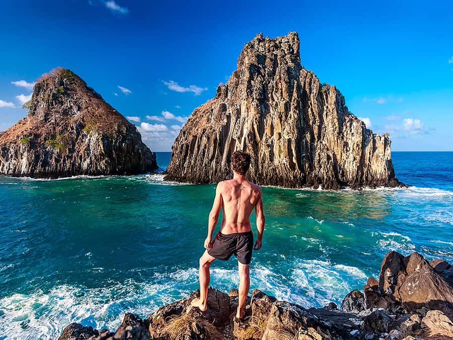 7-Hour Island Adventure: Fernando de Noronha Ilhatour - Baía dos Porcos and Cacimba do Padre: Calm vs. Big-Wave Energy