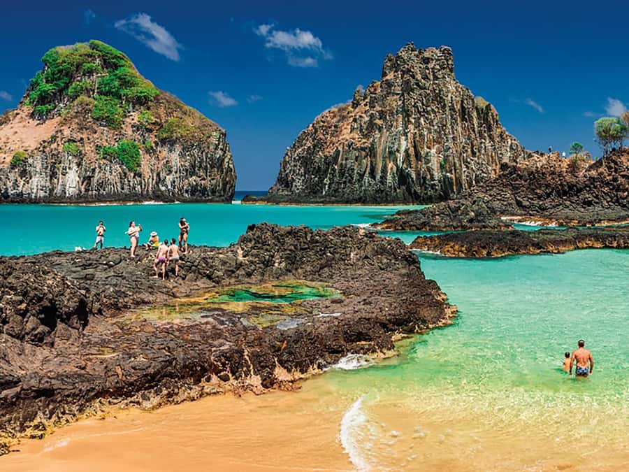 7-Hour Island Adventure: Fernando de Noronha Ilhatour - Baía do Sueste and Praia do Leão: The Best “Get In the Water” Pair