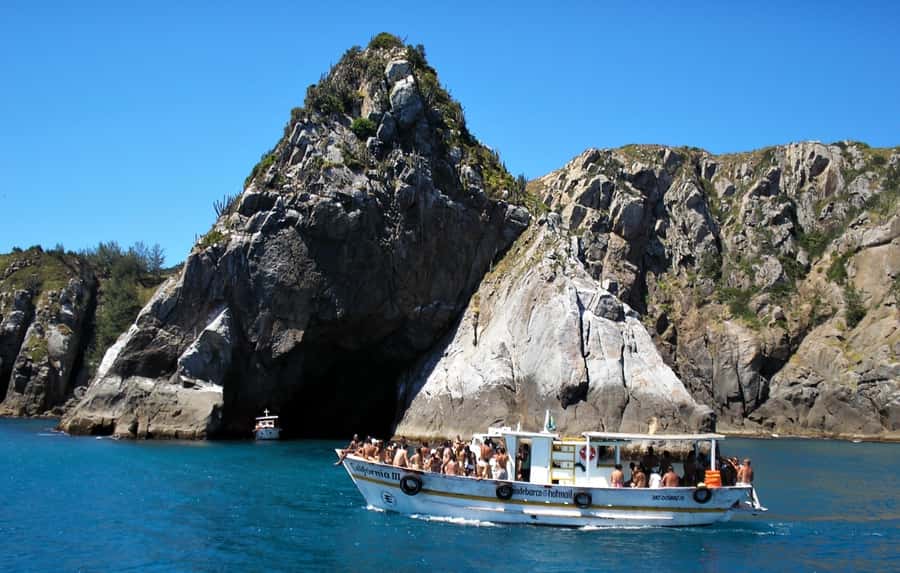 From Rio: Arraial do Cabo - The Brazilian Caribbean Daytrip - Three water stops: crystal-clear moments, Praia do Farol limits, and the Gruta Azul cave