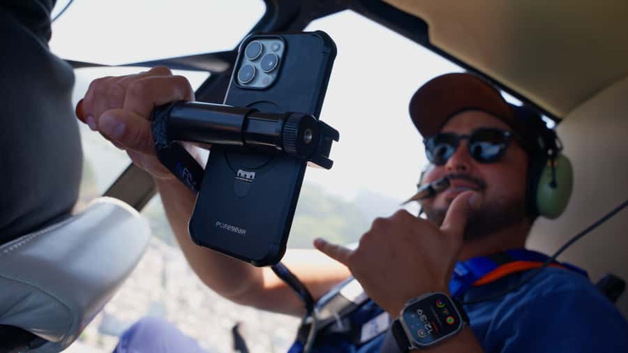 Helicopter flight no doors in Rio de Janeiro - Your aerial route: Barra da Tijuca to Christ the Redeemer
