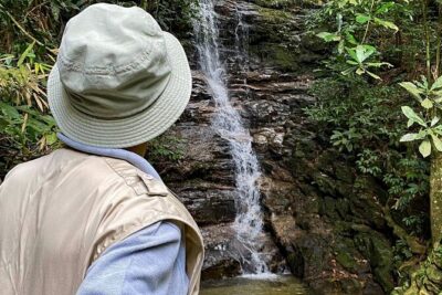 Hiking in the Tijuca Forest : Waterfalls and Caves - Mirante das Canoas: start with the view over São Conrado