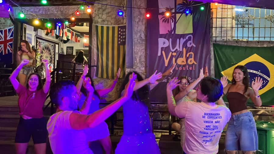 Latin Music Dance Class + DJs + 2 Free Drinks - Deck Bar start: 2 drinks, DJs, and the Rio dance floor mood