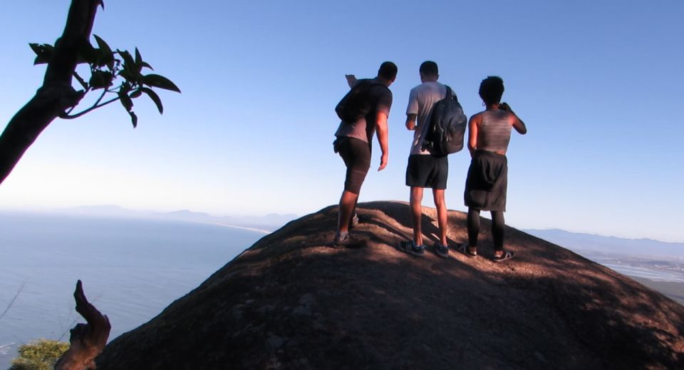 Pedra do Telégrafo Hike and Beach Full-Day Tour - Summit payoff: Restinga da Marambaia and wild beaches from above