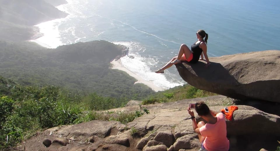 Pedra do Telégrafo: Nature Excursion and Scenic Walk - Telegraph Rock viewpoints: Praia do Perigoso, Praia do Meio, and Grumari