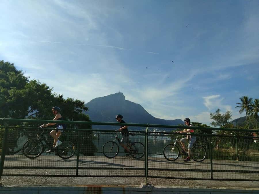Rio Bike Tour – Discover the Beaches and Lagoon - Praia do Leblon and the Leblon viewpoint: a breather with a payoff