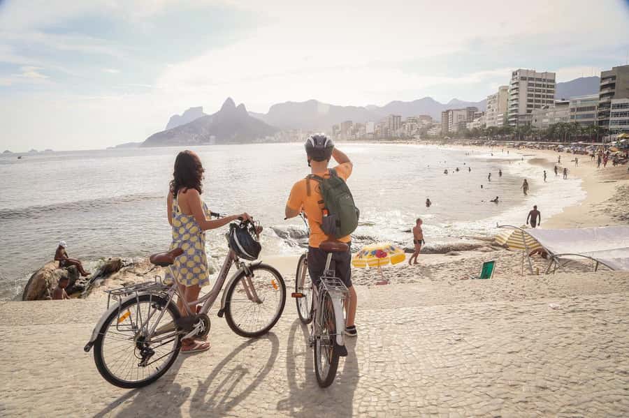 Rio Bike Tour – Discover the Beaches and Lagoon - Copacabana Beach: the iconic warm-up stretch