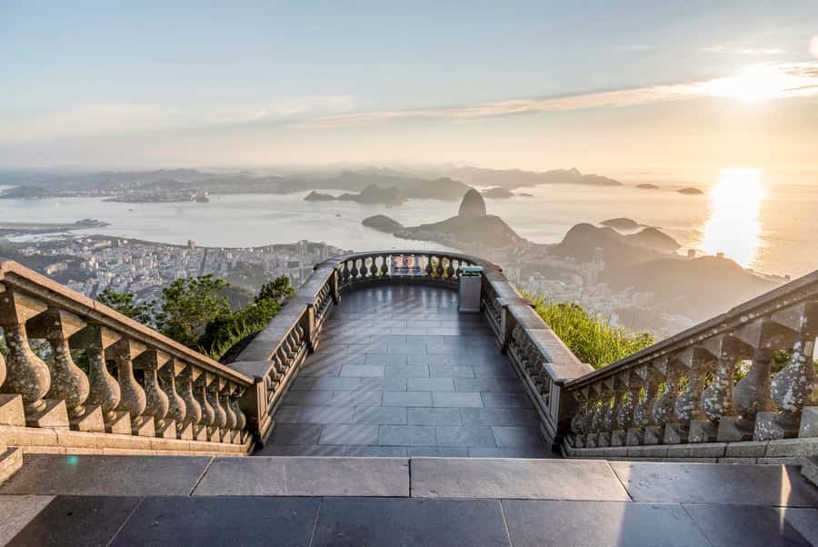 Rio: Christ the Redeemer Early Access and Sugarloaf - Weather, clouds, and road changes you should expect