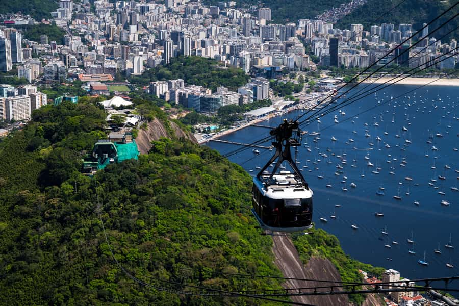 Rio: Christ the Redeemer, Sugarloaf, Selaron & BBQ Lunch - Rio’s modern architecture and street art: the Cathedral + Selarón combo