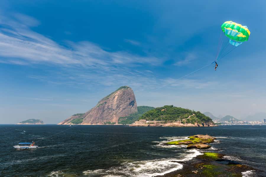 Rio de Janeiro: 2-Hour Boat Trip with Parasailing - Christ and Sugarloaf Views From Water and Sky