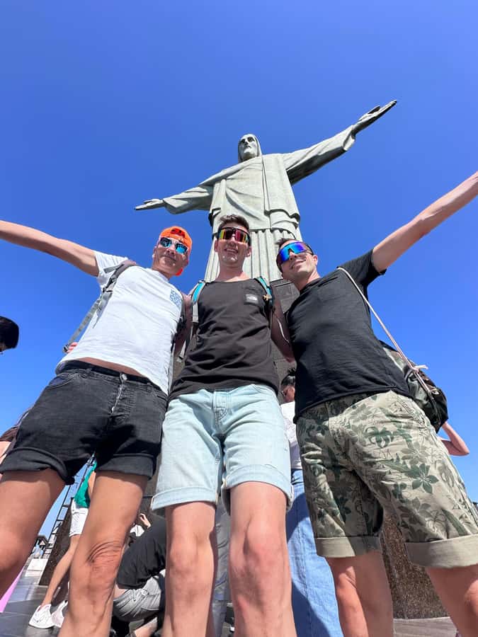 Rio de Janeiro Christ Redeemer by train Sugar Loaf Private - Tickets included: fewer problems, more time looking up