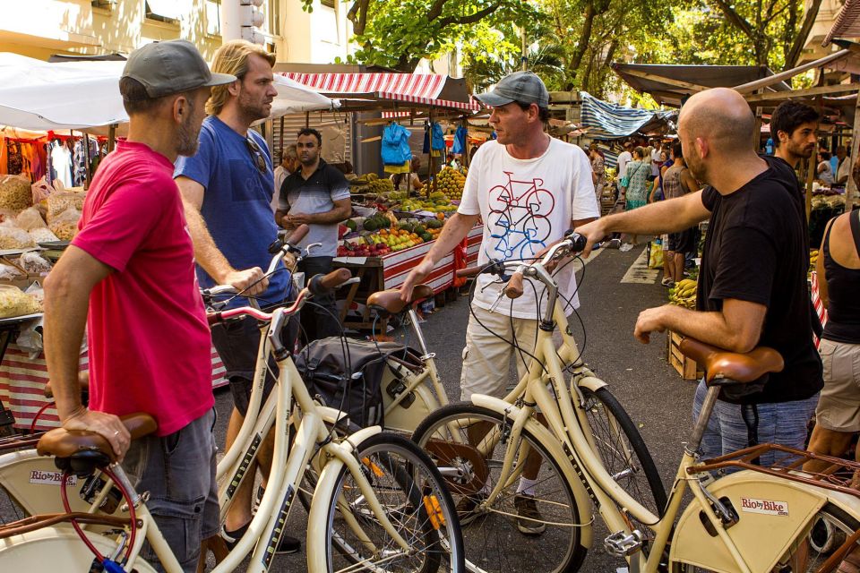 Rio de Janeiro: Guided Bike Tours in Small Groups - Cemetery pause in a busy city: unexpectedly moving