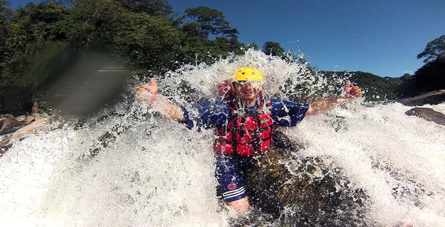 Rio de Janeiro: Guided River Rafting Tour - First steps at Três Rios: instruction, equipment, and confidence