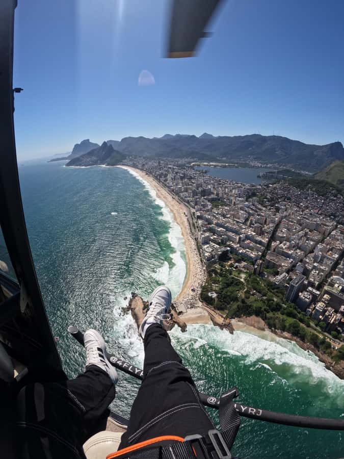 Rio de Janeiro: Helicopter Tour - Christ the Redeemer and Sugarloaf from the Sky: Why A Helicopter Changes the Photo