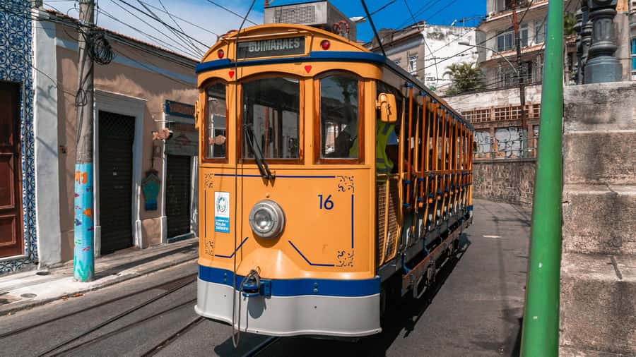 Rio de Janeiro: Lapa and Santa Teresa with Tram Ride - Santa Teresa streets and Ruins Park: art meets old structure