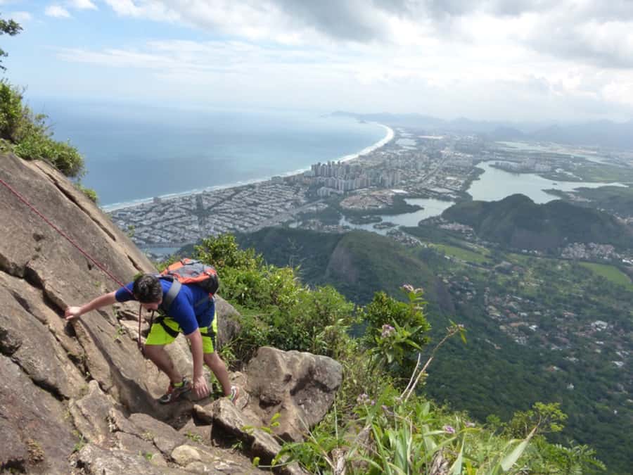 Rio de Janeiro: Pedra da Gavea Adventure Hike - The summit climb: 800m of effort, plus a short “hands-on” section