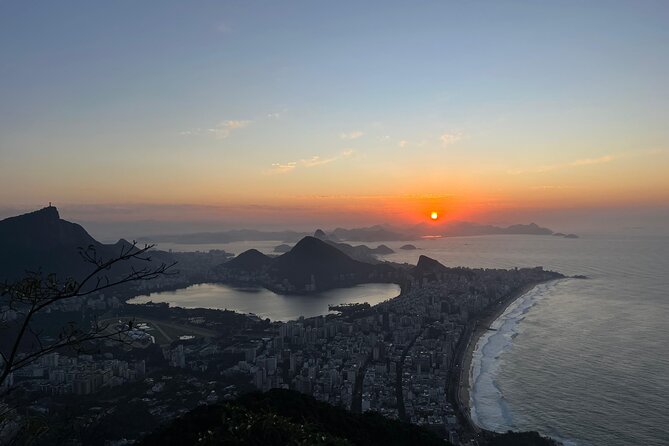 Sunrise at Morro 2 Irmãos - Vidigal - Rio de Janeiro - Praça do Vidigal and the Motorbike Taxi Ride Up