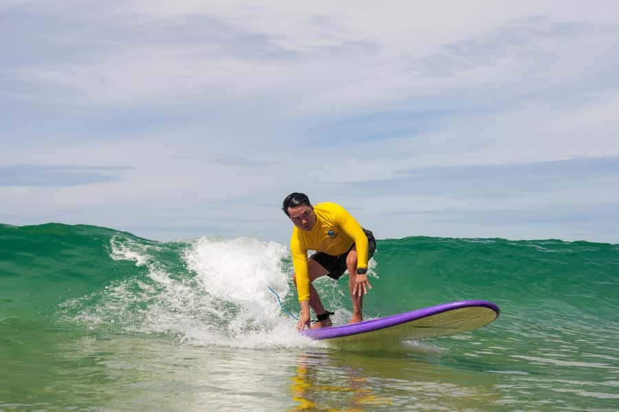 Surf lessons: in Arpoador in Ipanema. - Price and value: what $33 buys you in Rio
