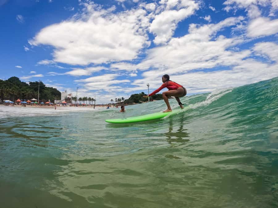 Surf lessons with local instructors in Copacabana/ipanema! - Before you ride: stretching, sand practice, and mental prep