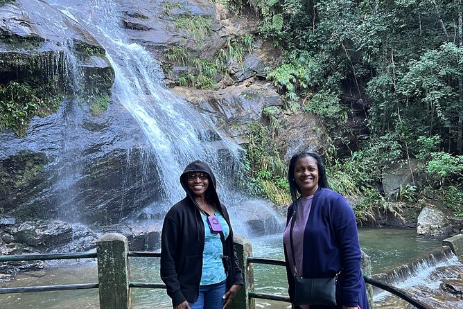 Tijuca Forest w/ Chinese View,cascatinha Taunay,horto waterfall and parque laje - Cascatinha Taunay: waterfall beauty plus a Roman-arch bridge